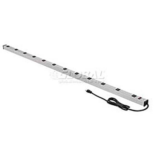 12 OUTLET 72" POWER STRIP W/15'