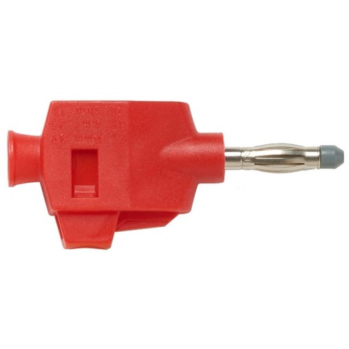 CONN BANANA PLUG SOLDERLESS RED