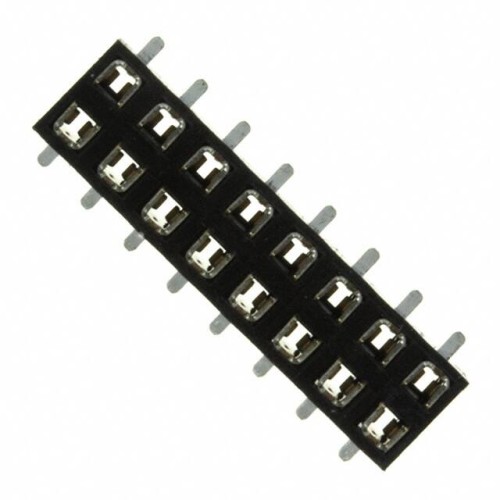 CONN RCPT 16POS 0.079 GOLD SMD