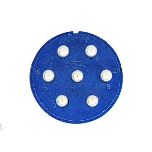 INSERT, PINS, 7 POS, SOLDER CUP