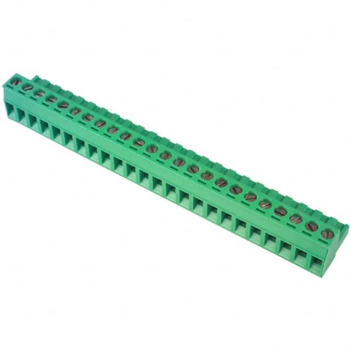 TERM BLOCK PLUG 24POS STR 5.08MM