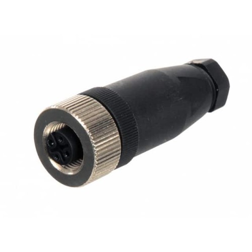 CONN PLUG FMALE 3POS GOLD SCREW