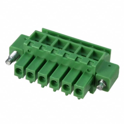 TERM BLOCK PLUG 6POS 3.81MM