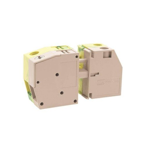 TERM BLK SCREW CLAMP 1POS GRAY