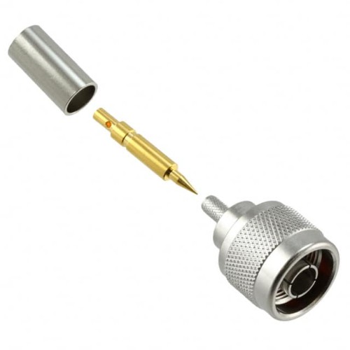 CONN N PLUG STR 50 OHM CRIMP
