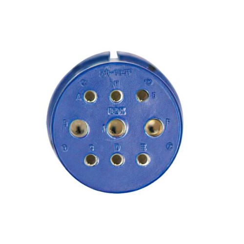 INSERT, SOCKETS, 9 POS, SOLDER C