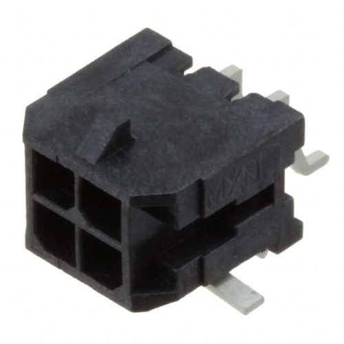 CONN HEADER SMD R/A 4POS 3MM