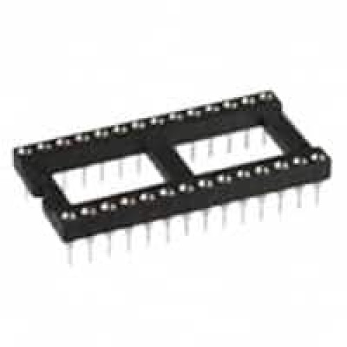 CONN IC DIP SOCKET 28POS GOLD