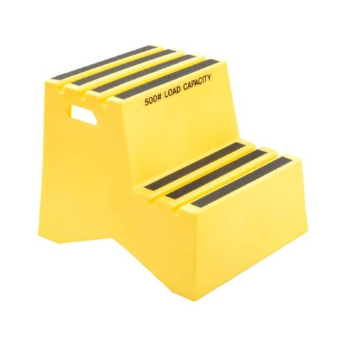 2 STEP PLASTIC STEP STAND, 21"W