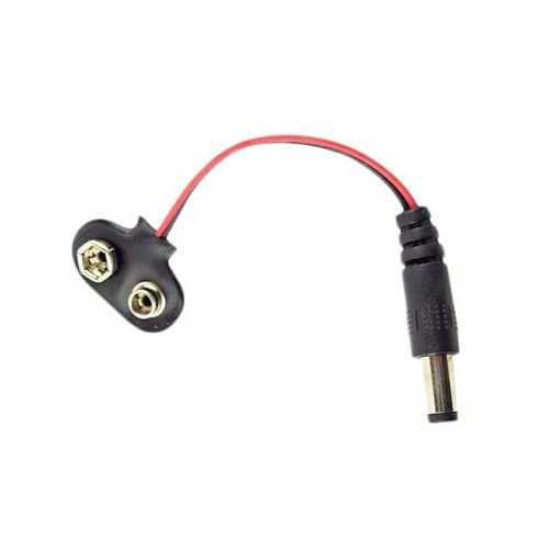 BATT SNAP 9V 1 CELL BARREL PLUG