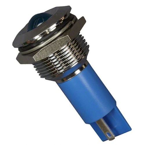 INDICATOR 24V 19MM PROMINENT BLU