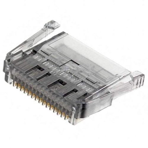 CONN PLUG 16POS SDL 24-26AWG RND