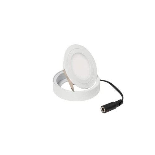 DIMMABLE WHITE ROUND TRIM SURFAC