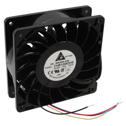 FAN AXIAL 120X38MM 48VDC WIRE