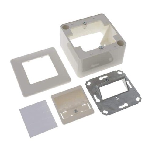 WALL OUTLET, KEYSTONE, AP, 3 POR