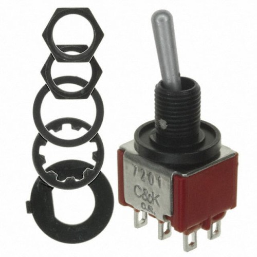 SWITCH TOGGLE DPDT 5A 120V