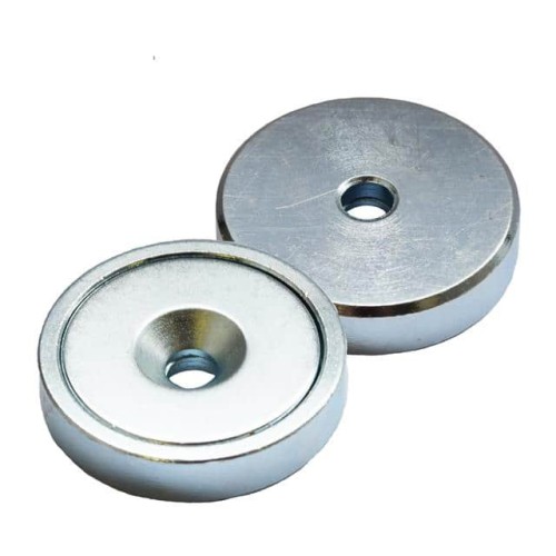 NDFEB SHALLOW POT 48X11.5MM M8 C