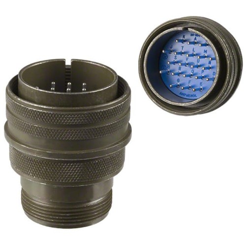 CONN PLUG MALE 20P SOLDER CUP