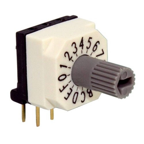 SWITCH ROTARY DIP 16P 0.15A 50V