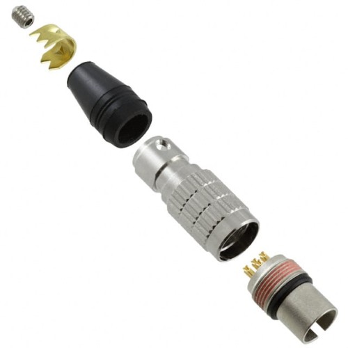 CONN PLUG MALE 8P GOLD SLDR CUP
