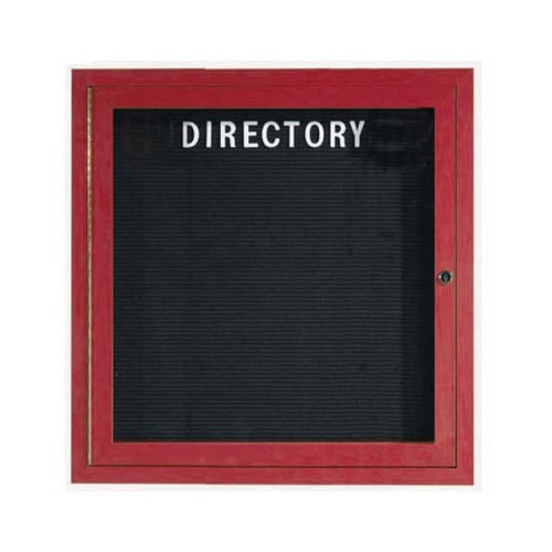1 DOOR ALUMINUM FRAME WOOD LOOK,