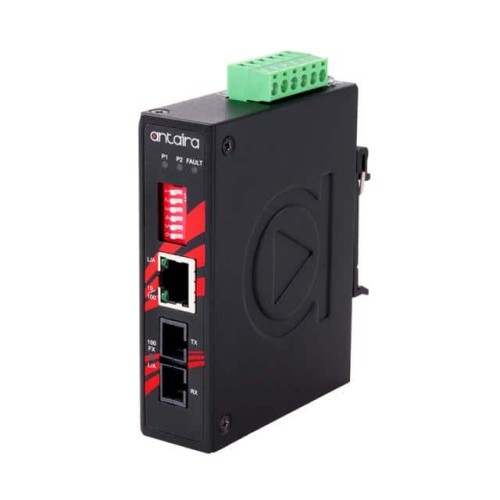 COMPACT 10/100TX TO 100FX INDUST