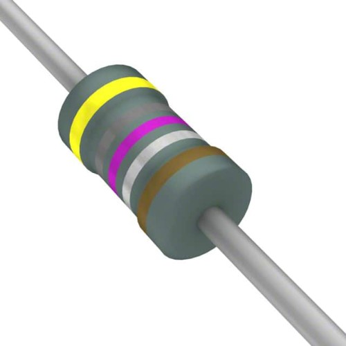 RES 4.87 OHM 1% 1/8W AXIAL
