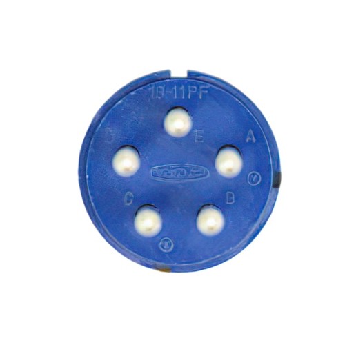 INSERT, PINS, 5 POS, SOLDER CUP