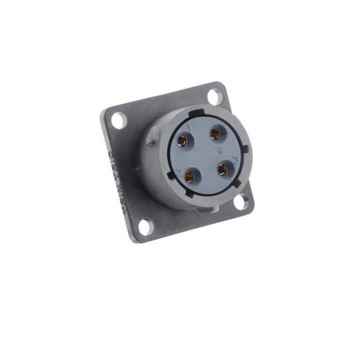 SQUARE FLANGE RECEPTACLE, WITHOU