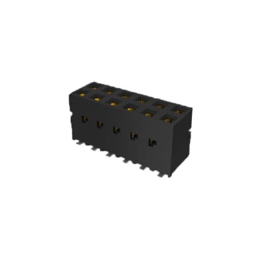 CONN RCPT 16POS 0.1 GOLD SMD