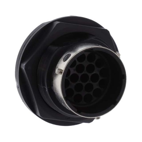 CONN RCPT HSNG MALE 19POS PNL MT