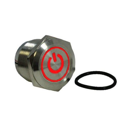 SWITCH PB DPST-NO/NC 2A 125V
