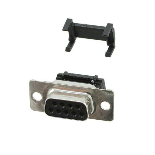 CONN D-SUB RCPT 9POS PNL MNT IDC