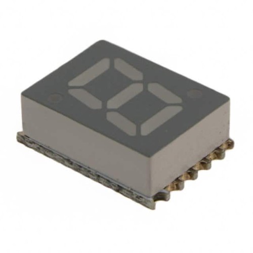 DISPLAY 7SEG 0.28" SGL BLU 12SMD