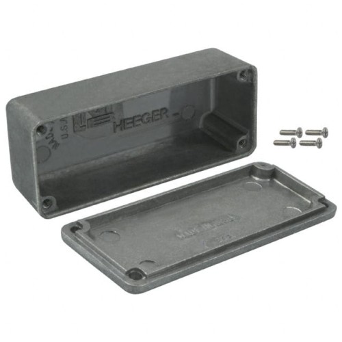 BOX ALUM UNPTD 3.625"L X 1.500"W