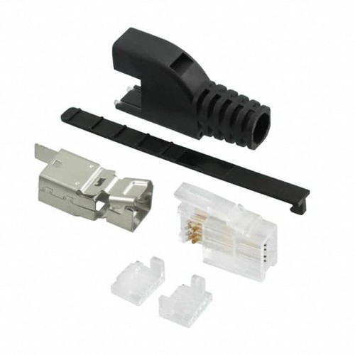 CONN MOD PLUG 8P8C SHIELDED