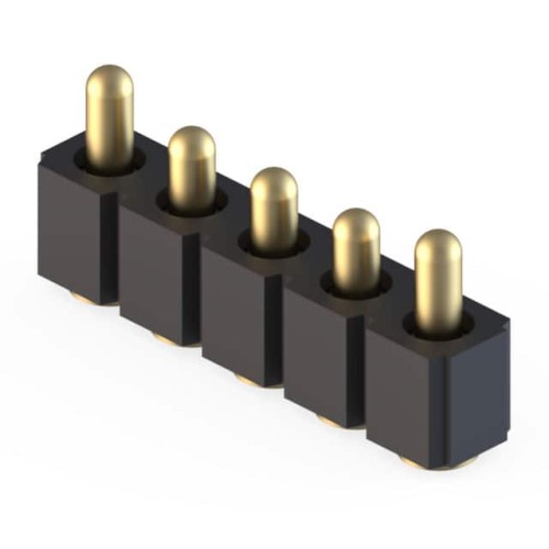 FMLB SPRING-LOADED CONN, SMT SIN