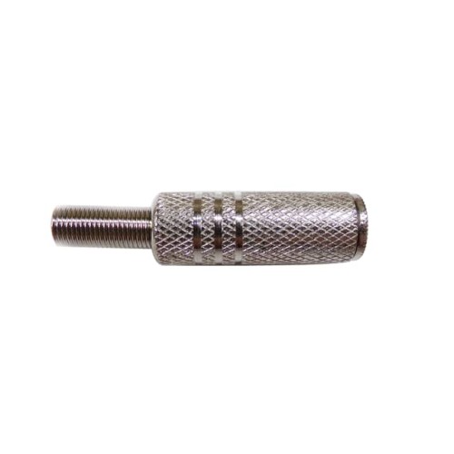 3.5MM STEREO JACK METAL, W/SPRIN