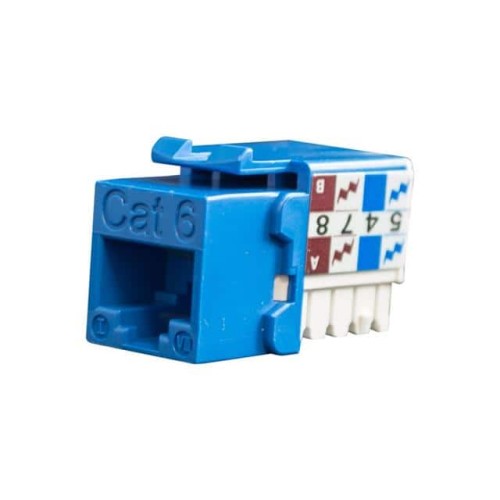 CAT6 BLUE 110 KEYSTONE - 1 EA/BA