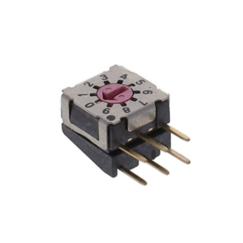SWITCH ROTARY DIP 10POS 0.1A 50V