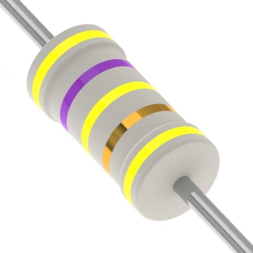 RES 470K OHM 5% 1W AXIAL