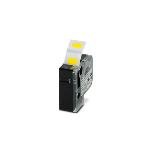 LABEL, ROLL, YELLOW/BLACK, UNLAB