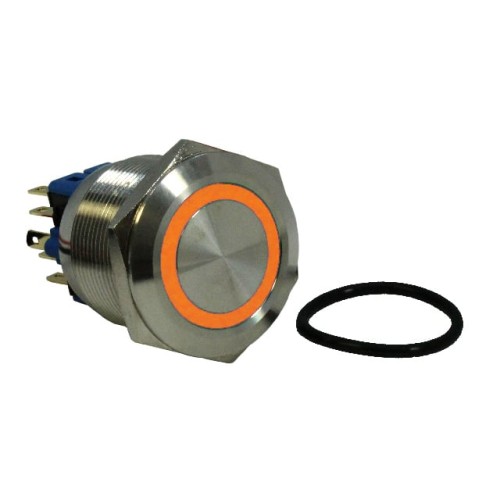 SWITCH PB DPST-NO/NC 2A 125V