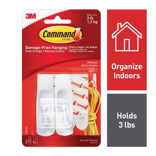 COMMAND MEDIUM UTILITY HOOKS, 17