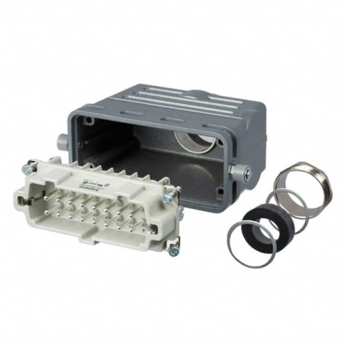 CONN ASSY TOP ENTRY 16POS PG21