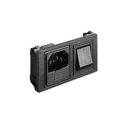 PWR ENT MOD RCPT IEC320-C14 PNL
