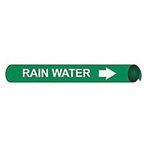 PIPE MARKER, PRECOILED AND STRAP