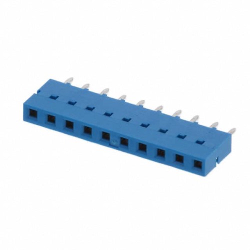 CONN RCPT 10POS 0.1 GOLD PCB