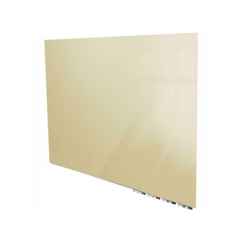 ARIA 3'W X 2'H MAGNETIC GLASS WH