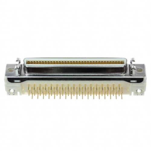 CONN RCPT 68POS R/A SOLDER